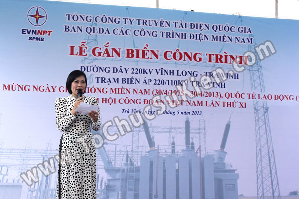 Tổ chức sự kiện Lễ gắn biển công trình Đường dây 220KV - Vĩnh Long - Trà Vinh - Trạm biến áp 220/110KV Trà Vinh - 15