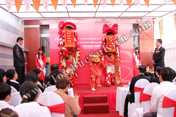 Tổ chức sự kiện Lễ khai trương Văn phòng Kinh doanh Kiên Giang - Cty Bảo hiểm Hanwha Life Việt Nam - 17
