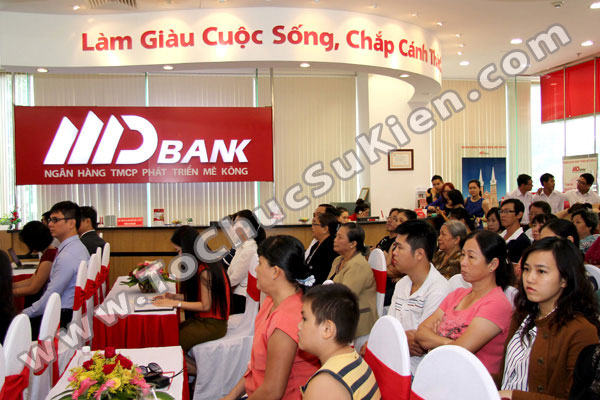 Tổ chức sự kiện Lễ bốc thăm trúng thưởng của Ngân hàng MeKongBank - 05