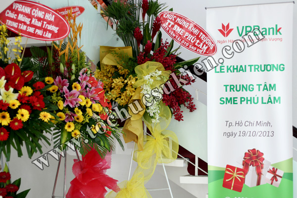 Tổ chức sự kiện khai trương trung tâm SME Phú Lâm - Ngân hàng VPBank - 03