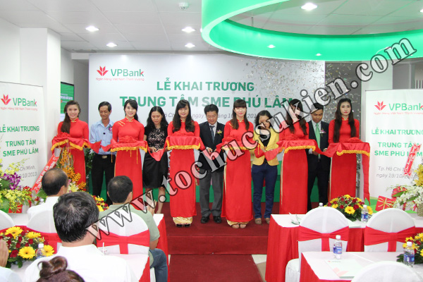 Tổ chức sự kiện khai trương trung tâm SME Phú Lâm - Ngân hàng VPBank - 10