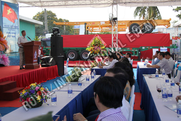 Tổ chức sự kiện Lễ ra mắt sản phẩm Somi Romooc Hoàng Sa - Trường Sa của Công ty Tân Thanh Container - 07