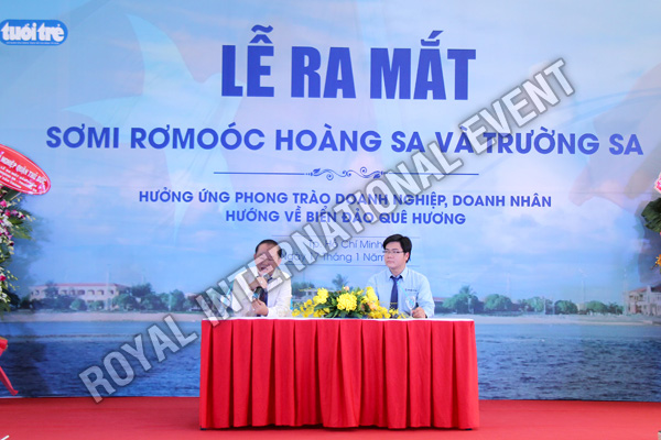 Tổ chức sự kiện Lễ ra mắt sản phẩm Somi Romooc Hoàng Sa - Trường Sa của Công ty Tân Thanh Container - 11