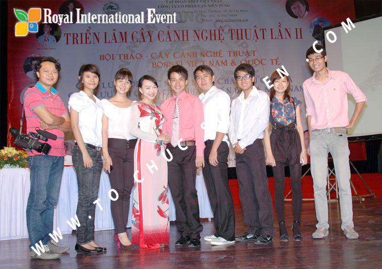 Tổ chức sự kiện hội thảo lần 2, cây cảnh nghệ thuật BonSai Việt Nam và Quốc Tế