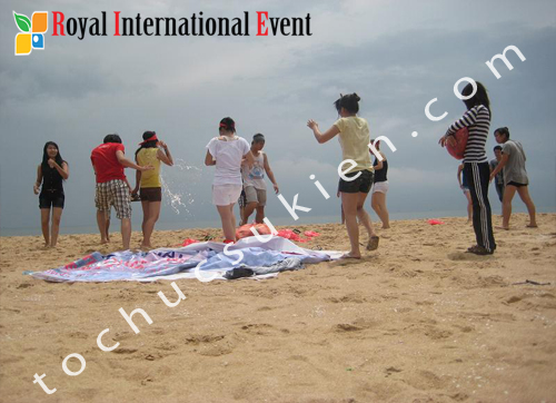 Tổ chức sự kiện Team Building tại Long Hải- Câu lạc bộ tổ chức sự kiện Five Event