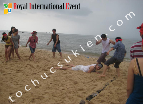 Tổ chức sự kiện Team Building tại Long Hải- Câu lạc bộ tổ chức sự kiện Five Event