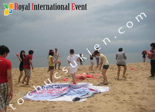 Tổ chức sự kiện Team Building tại Long Hải- Câu lạc bộ tổ chức sự kiện Five Event