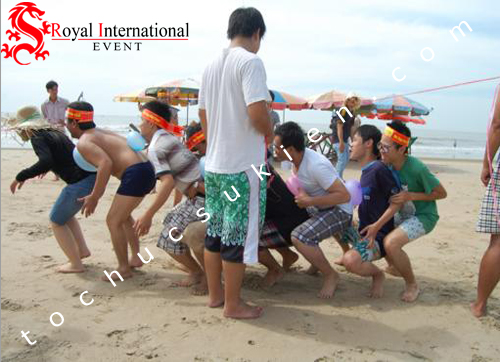 Tổ Chức Sự Kiện TeamBuilding Long Hải - Công Ty VinaDesign