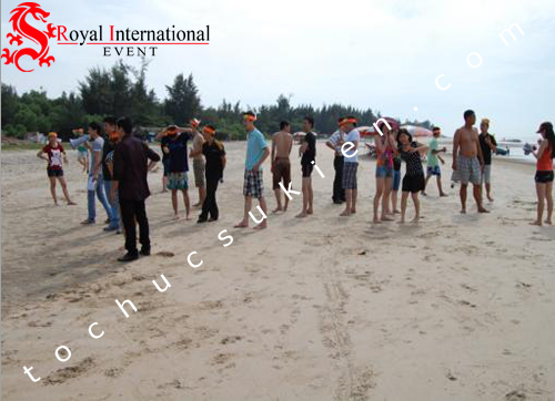 Tổ Chức Sự Kiện TeamBuilding Long Hải - Công Ty VinaDesign