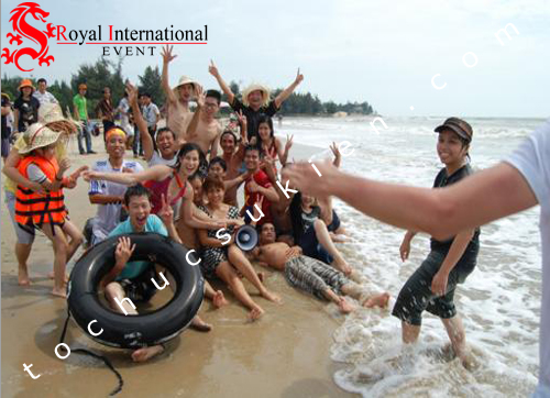 Tổ Chức Sự Kiện TeamBuilding Long Hải - Công Ty VinaDesign