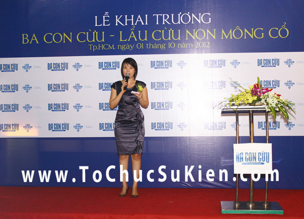 Tổ chức sự kiện Khai trương nhà hàng Ba Con Cừu - 12