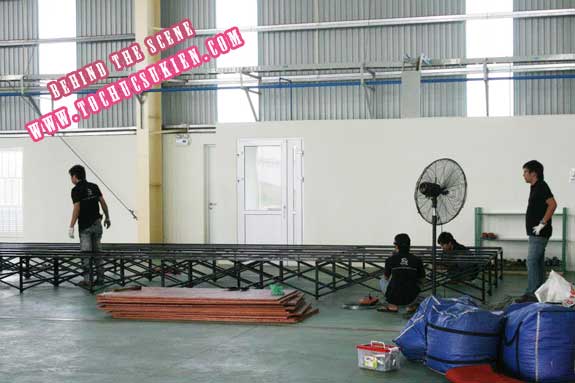 Hậu trường tổ chức sự kiện Lễ khánh thành nhà máy Tanaka - Nhơn Trạch - Đồng Nai - 06