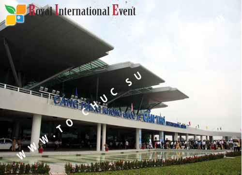 Cung cấp, cho thuê  thiết bị tổ chức sự kiện Lễ Khánh thành Sân bay Quốc tế Cần Thơ 6
