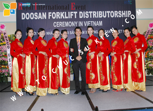 Tổ chức sự kiện Lễ giới thiệu nhà phân phối sản phẩm xe nâng DOOSAN tại Việt Nam 43