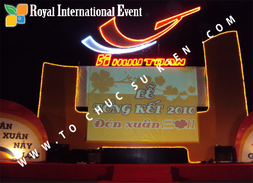 Tổ chức sự kiện Lễ  Tổng Kết năm 2010 và chào đón năm mới 2011 của công ty Cổ Phần Hữu Toàn  01
