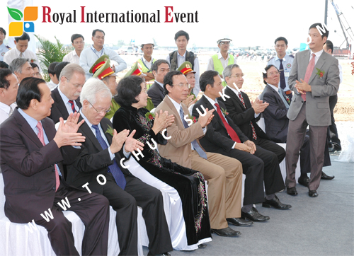 Tổ chức sự kiện Lễ Khởi Công Khu Công Nghiệp Đông Nam 36