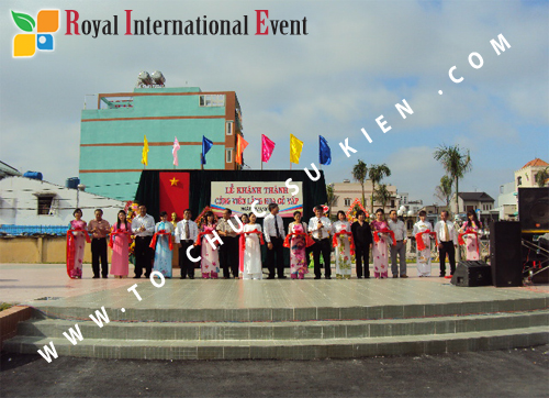 Tổ chức sự kiện lễ khánh thành Công Viên Làng Hoa tại Gò Vấp