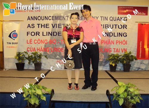 Tổ chức sự kiện Lễ công bố Tín Quang – nhà phân phối của hãng Linde Material Handling tại Việt Nam 35