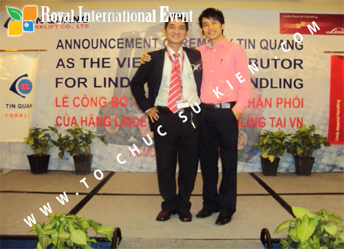 Tổ chức sự kiện Lễ công bố Tín Quang – nhà phân phối của hãng Linde Material Handling tại Việt Nam 37