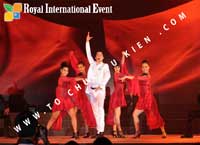 Tổ chức sự kiện Đêm tiệc Royal Dream – Giấc mơ hoàng tộc của Công ty CP Du Lịch Hoa Anh Đào và Cty CP ĐT KD Địa Ốc Hưng Thịnh