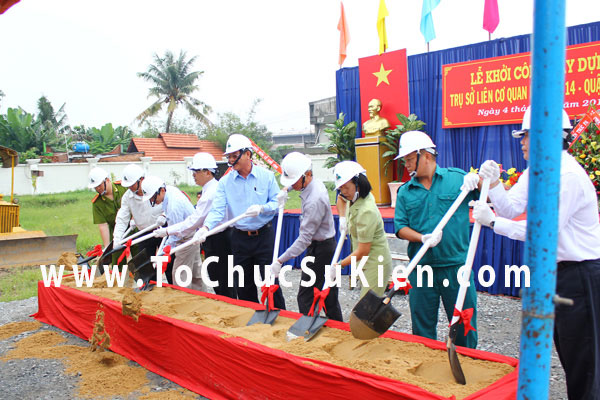 Tổ chức sự kiện Lễ khởi công xây dựng Trụ sở liên cơ quan phường 14  - Quận Gò Vấp - 09