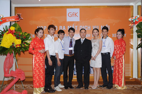 Tổ chức họp báo ra mắt dịch vụ mới cho Tập đoàn GfK Việt Nam tạikhách sạn Caravelle 22