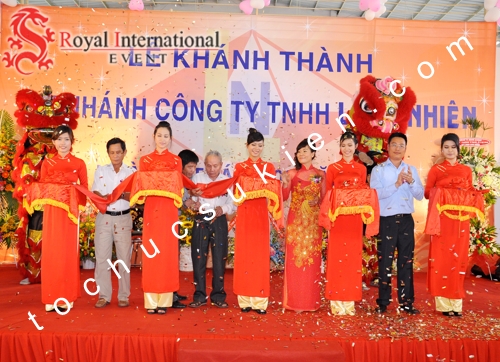 Tổ Chức Sự Kiện Lễ Khánh Thành Nhà Máy Long Nhiên