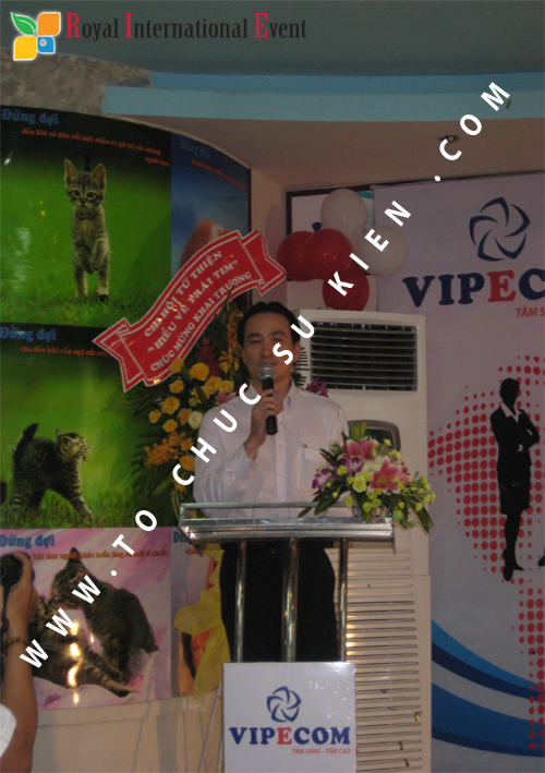Tổ chức sự kiện lễ khai trương sàn giao dịch thương mại điện tử Vipecom