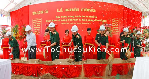 Tổ chức sự kiện động thổ khởi công Cụm kho và Cảng 186 - Giai đoạn I - Cục Xăng Dầu - 22