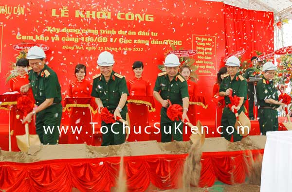 Tổ chức sự kiện động thổ khởi công Cụm kho và Cảng 186 - Giai đoạn I - Cục Xăng Dầu - 23