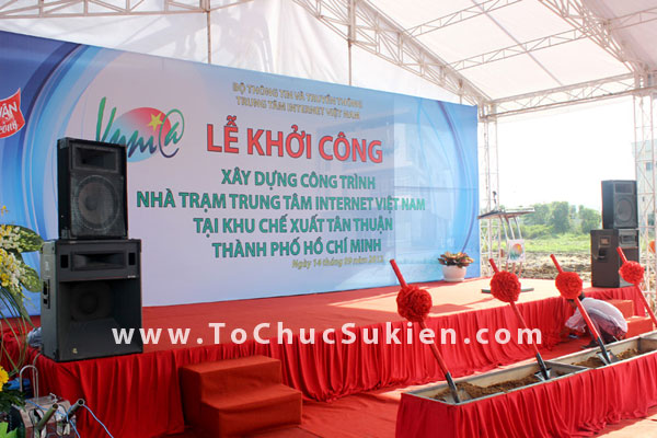 Tổ chức sự kiện động thổ khởi công xây dựng công trình Nhà trạm Trung tâm Internet Việt Nam - VNNIC - 02