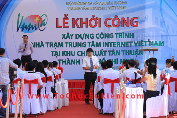 Tổ chức sự kiện động thổ khởi công xây dựng công trình Nhà trạm Trung tâm Internet Việt Nam - VNNIC - 10