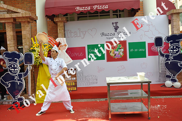 Tổ chức sự kiện Lễ khai trương Nhà hàng Buzza Pizza - 34