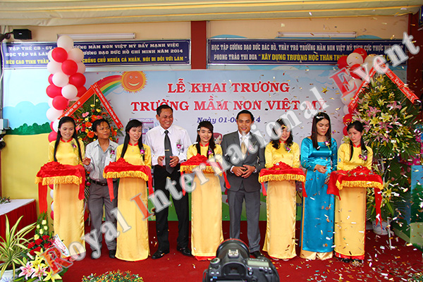 Tổ chức sự kiện khai trương Trường Mầm non Quốc tế Việt Mỹ - 16