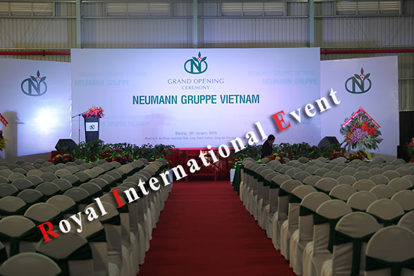 Tổ chức sự kiện - Lễ khánh thành nhà máy rang xay cà phê Tập đoàn Neumann Gruppe Việt Nam - 07