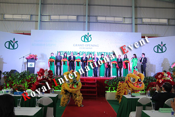 Tổ chức sự kiện - Lễ khánh thành nhà máy rang xay cà phê Tập đoàn Neumann Gruppe Việt Nam - 19