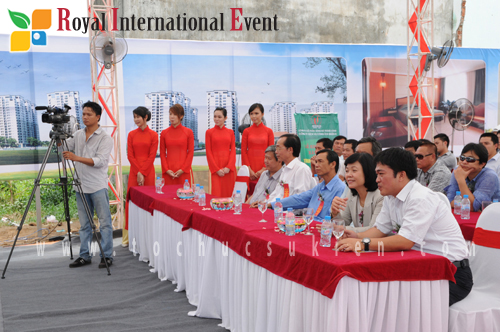 Tổ chức sự kiện: Lễ khởi công xây dựng Trung tâm nhà mẫu - Dự án Trương Đình Hội 2 -17 