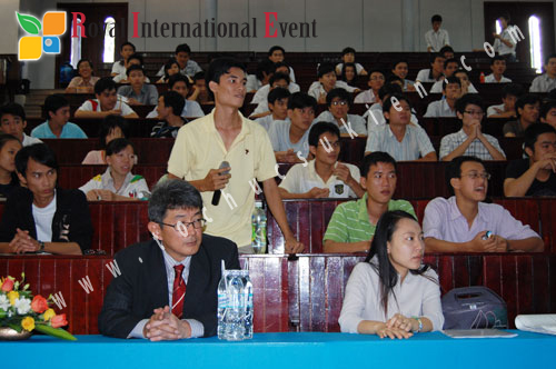 Tổ chức sự kiện cho tập đoàn N.E.C Soft Nhật Bản tại Đại học Khoa học Tự Nhiên  15